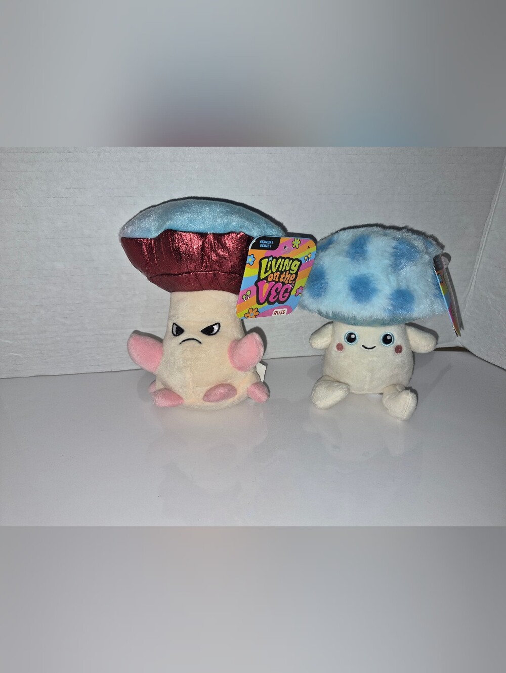 Russ Living On The Veg Plush Toys Mushrooms